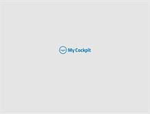 Tablet Screenshot of mycockpit.com